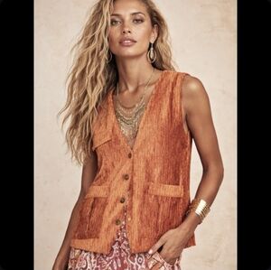 NWT NEKANE | $125 Seres Lurex Vest